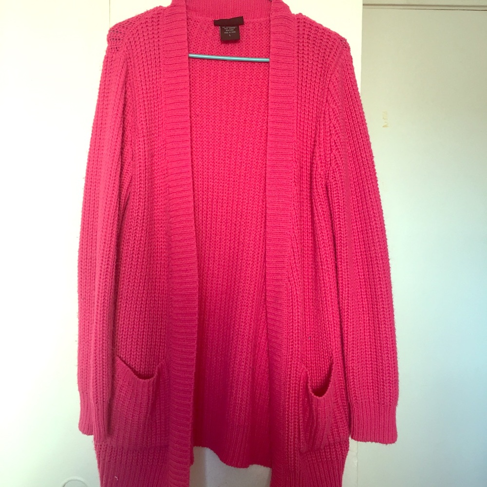 Pink Cardigan
