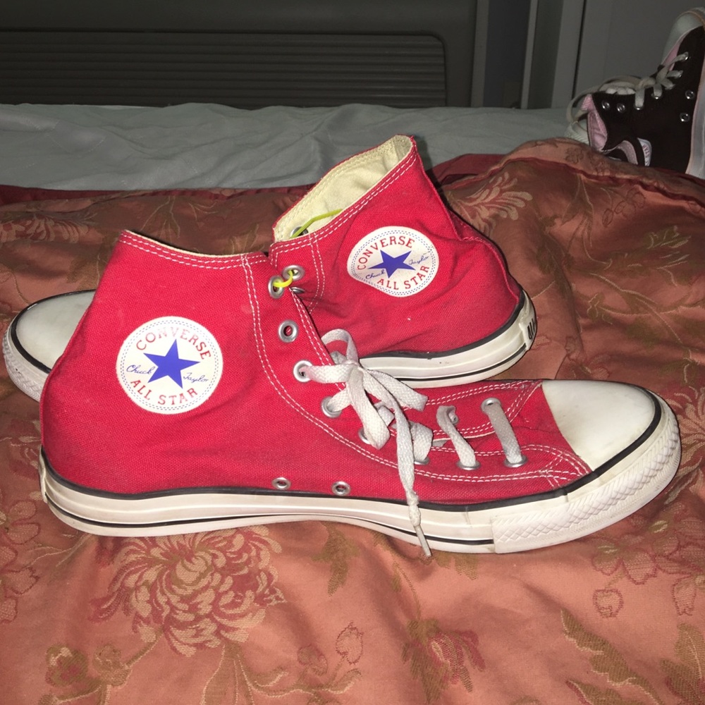Men's red CONVERSE sneakers