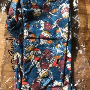 LuLaRoe kids s/m cupcake leggings