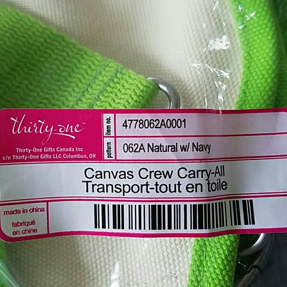 Thirty-one tote