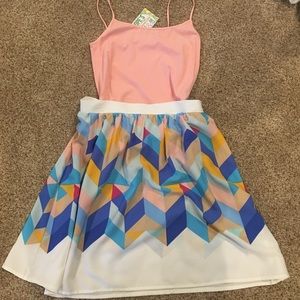 Everly skirt medium nwt