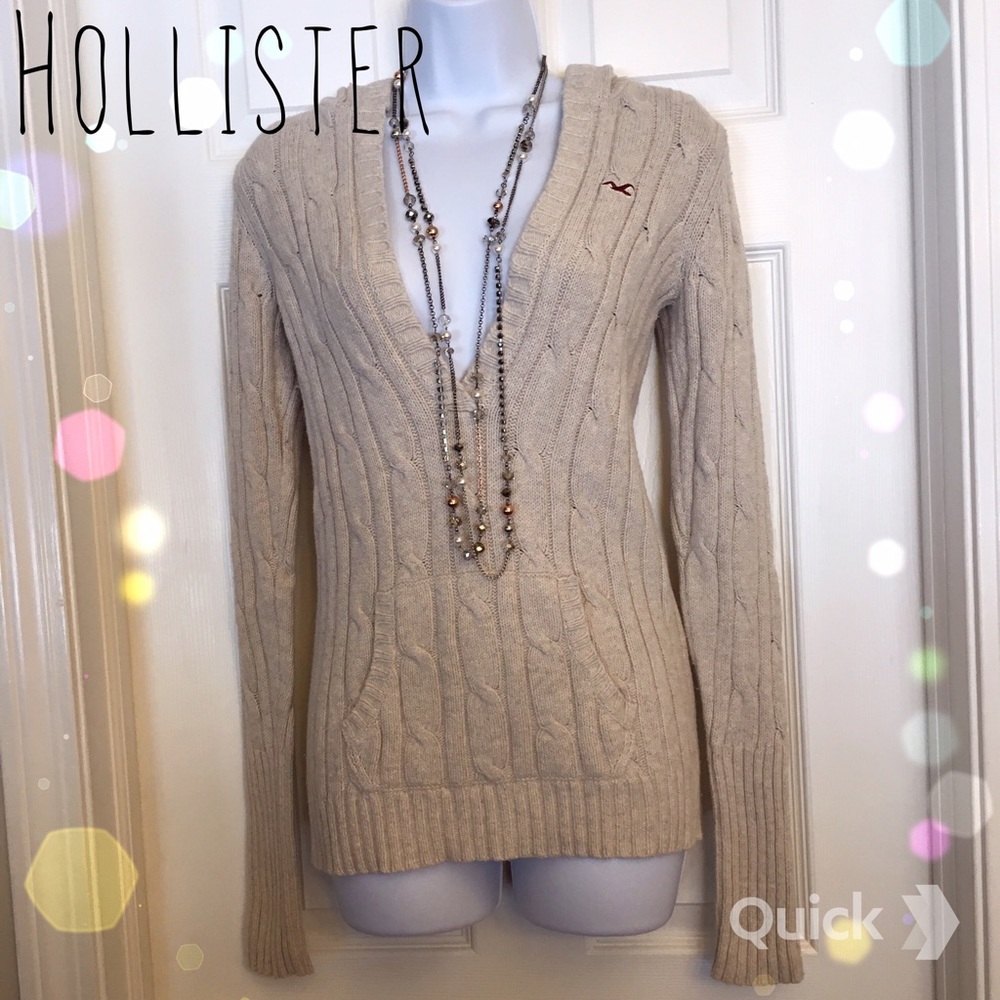 Cable Knit Hollister Sweater