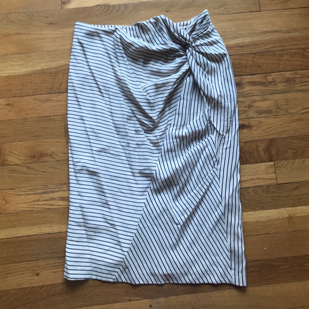 Band Of Outsiders stripped skirt