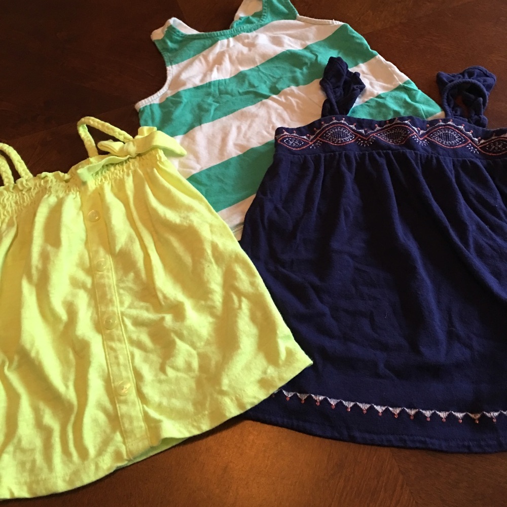 Girls gap tank tops