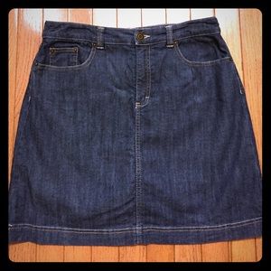 Denim Skort