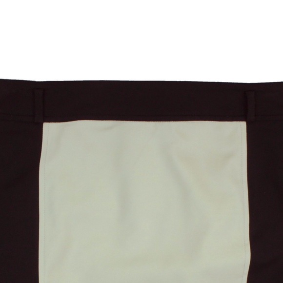 SOLD --- ANN TAYLOR Black & Khaki Pencil Skirt - Picture 2 of 3