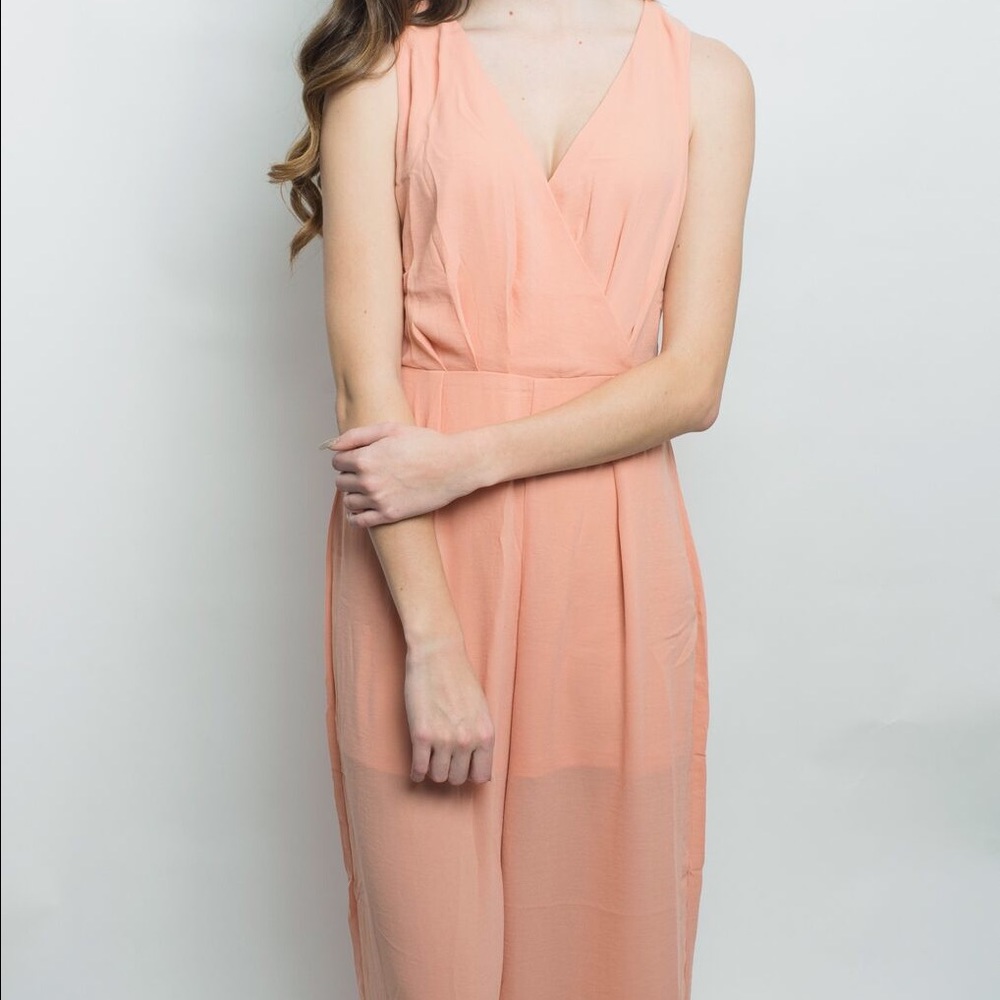 Peach Jumpsuit