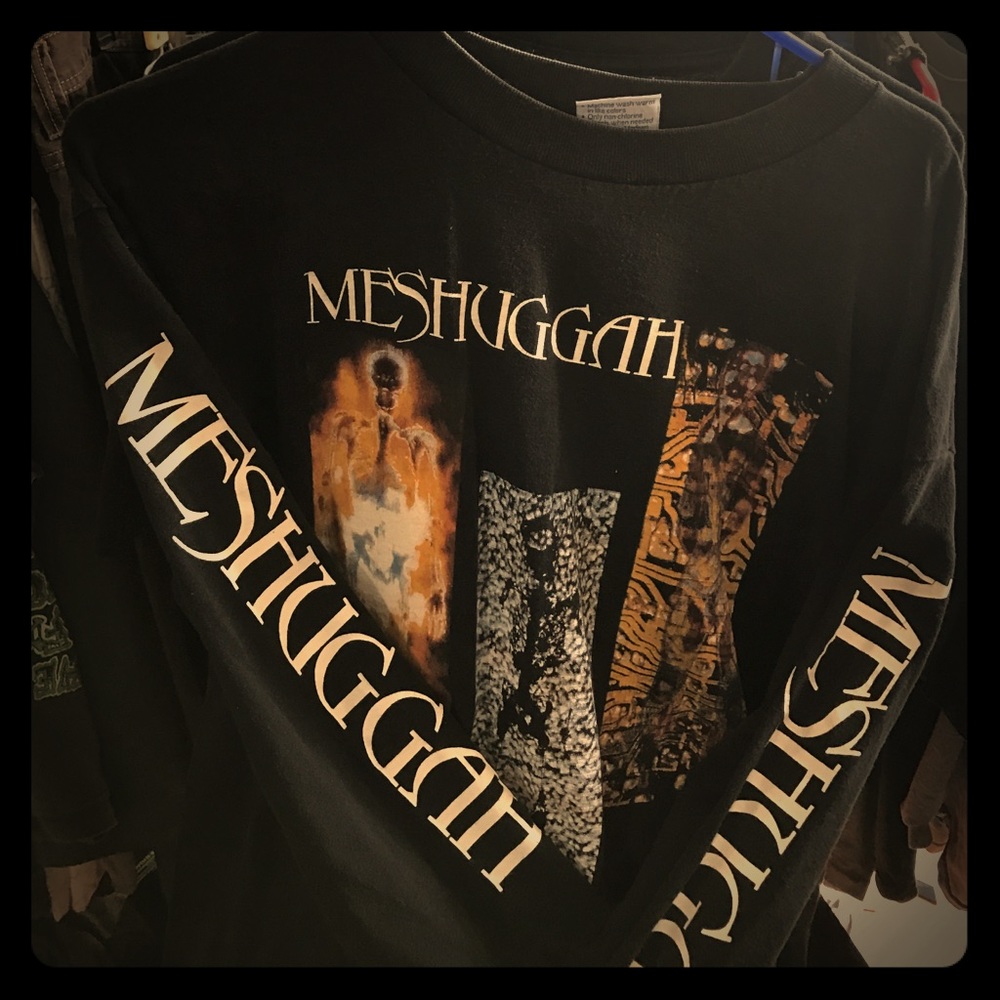 Meshugga destroy erase improve shirt 1995 Europe