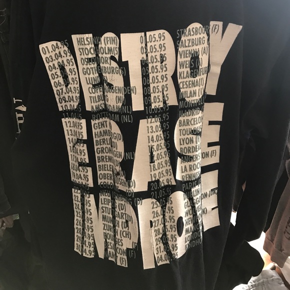 Meshugga destroy erase improve shirt 1995 Europe - Picture 3 of 3