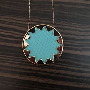 House of Harlow Turquoise Starburst Necklace