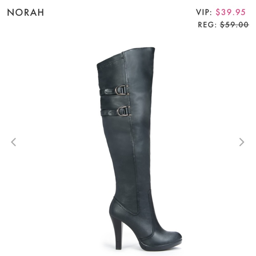 BLACK BOOTS👢"NORAH" (SIZE 6.5) GREAT CONDITION!