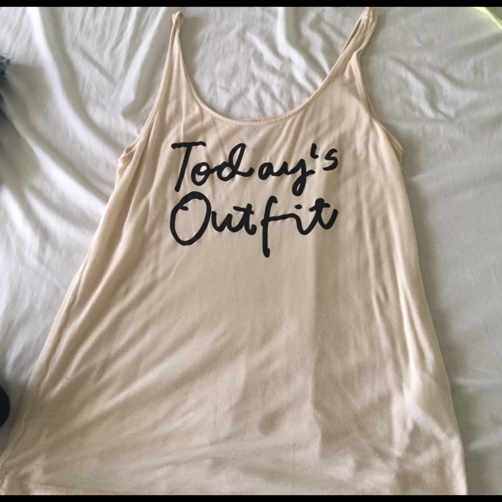 H&M "today's outfit" tank