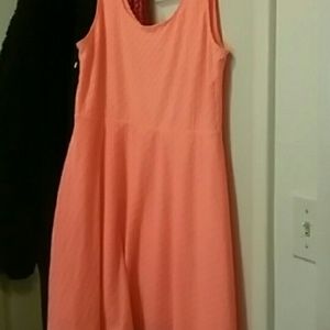 Orange summer dress