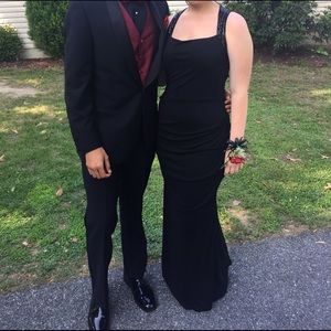Black Calvin Klein Prom Dress