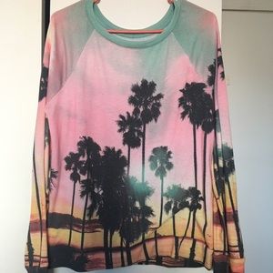 Palm Tree Sweater