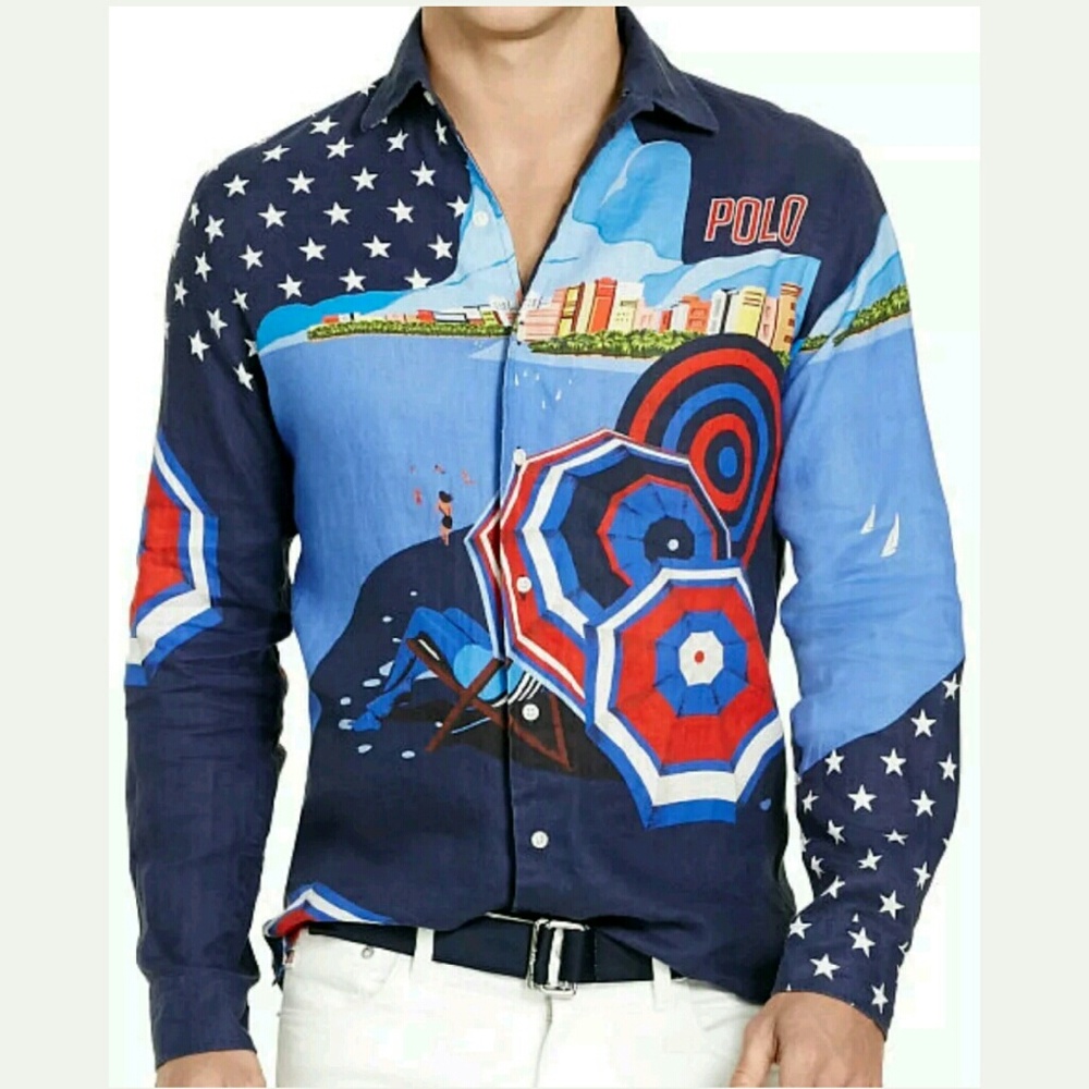 🔥 Polo Ralph Lauren Team USA Olympics Shirt