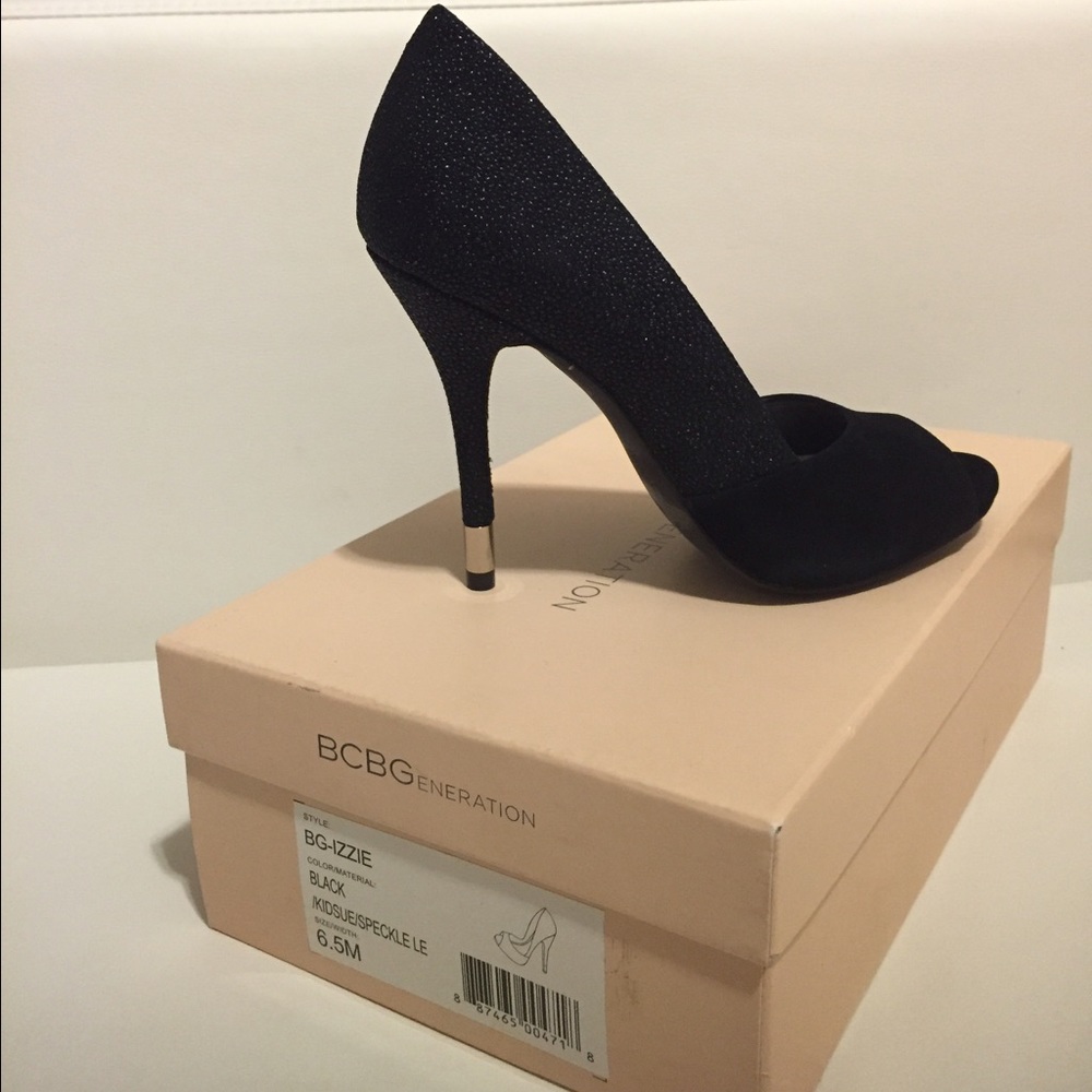 Bcbgeneration black heels size 6.5