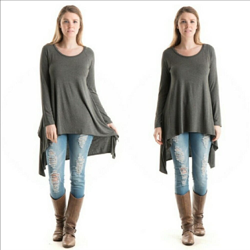 Tunic charcoal multiple sizes