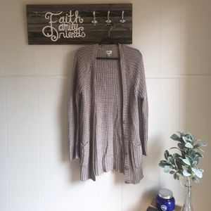 American Eagle Gray Cardigan