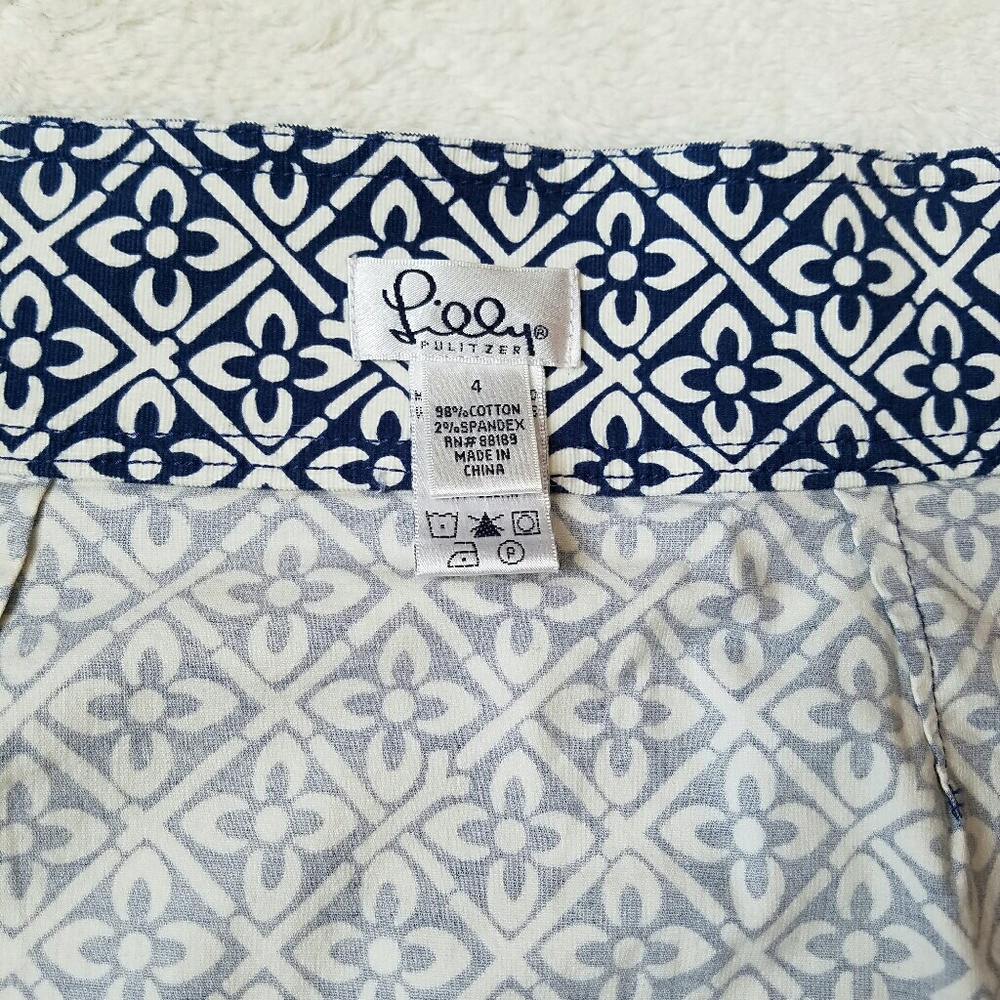 🌟SOLD🌟Lilly Pulitzer Corduroy Wrap Skirt - Picture 4 of 4