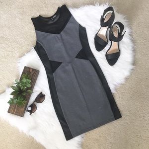 H&M Black and gray dress