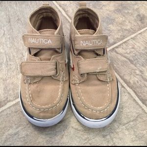 Size 8 boys Nautica shoes