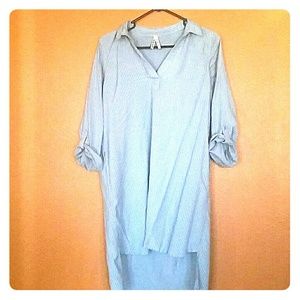 Hi-low t-shirt dress