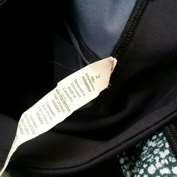 RARE Lululemon sashiko wunder under Camo & pebbles - Picture 3 of 3