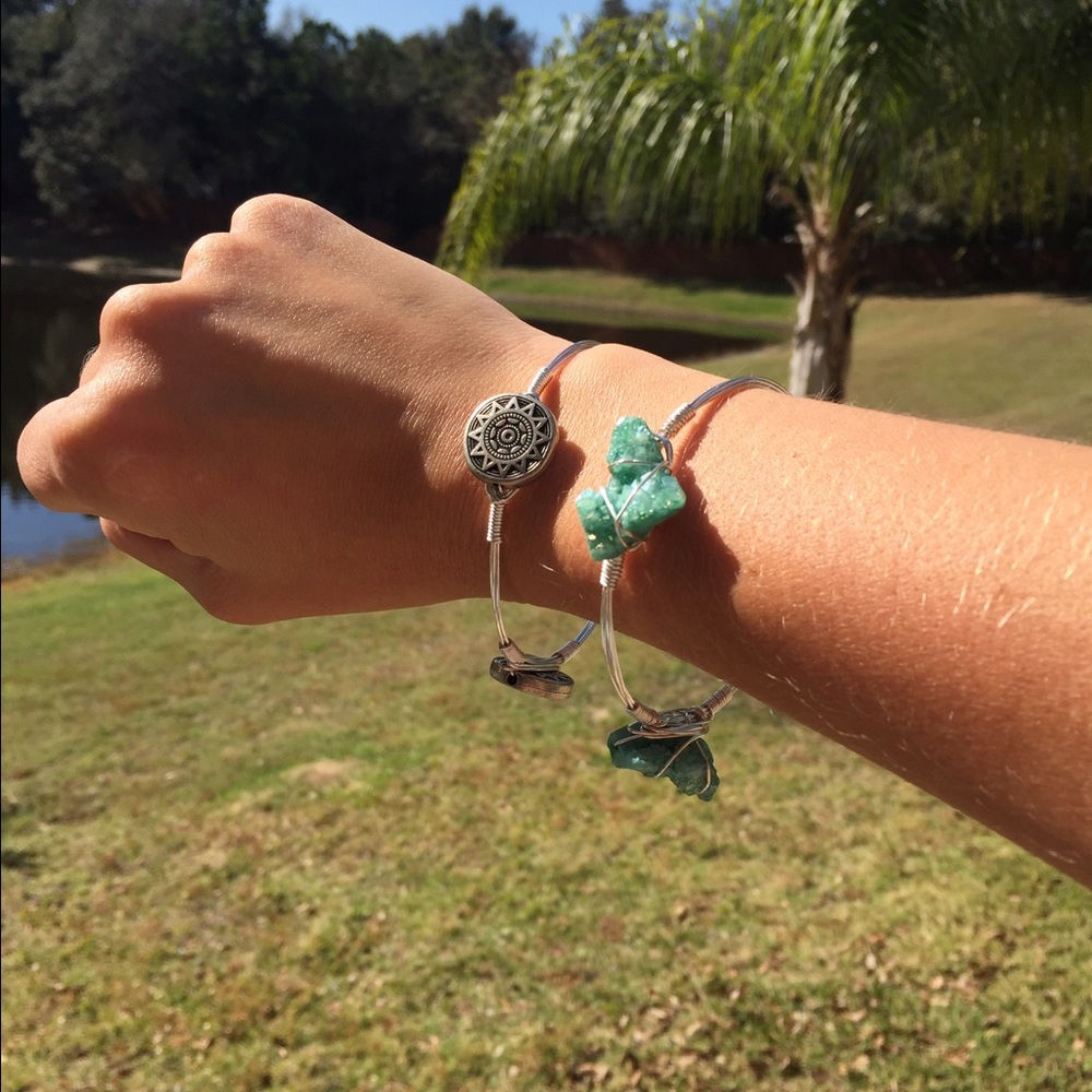 Set of 2 boho bangles