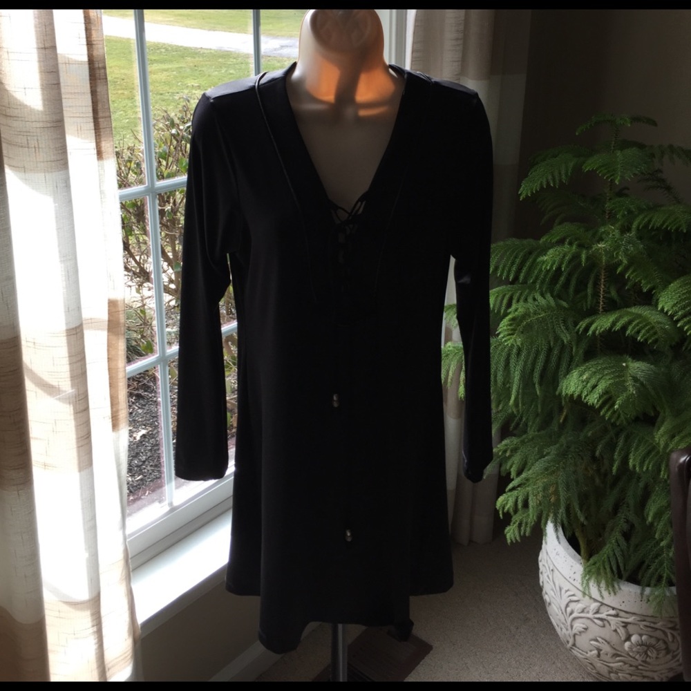 Tunic top, black