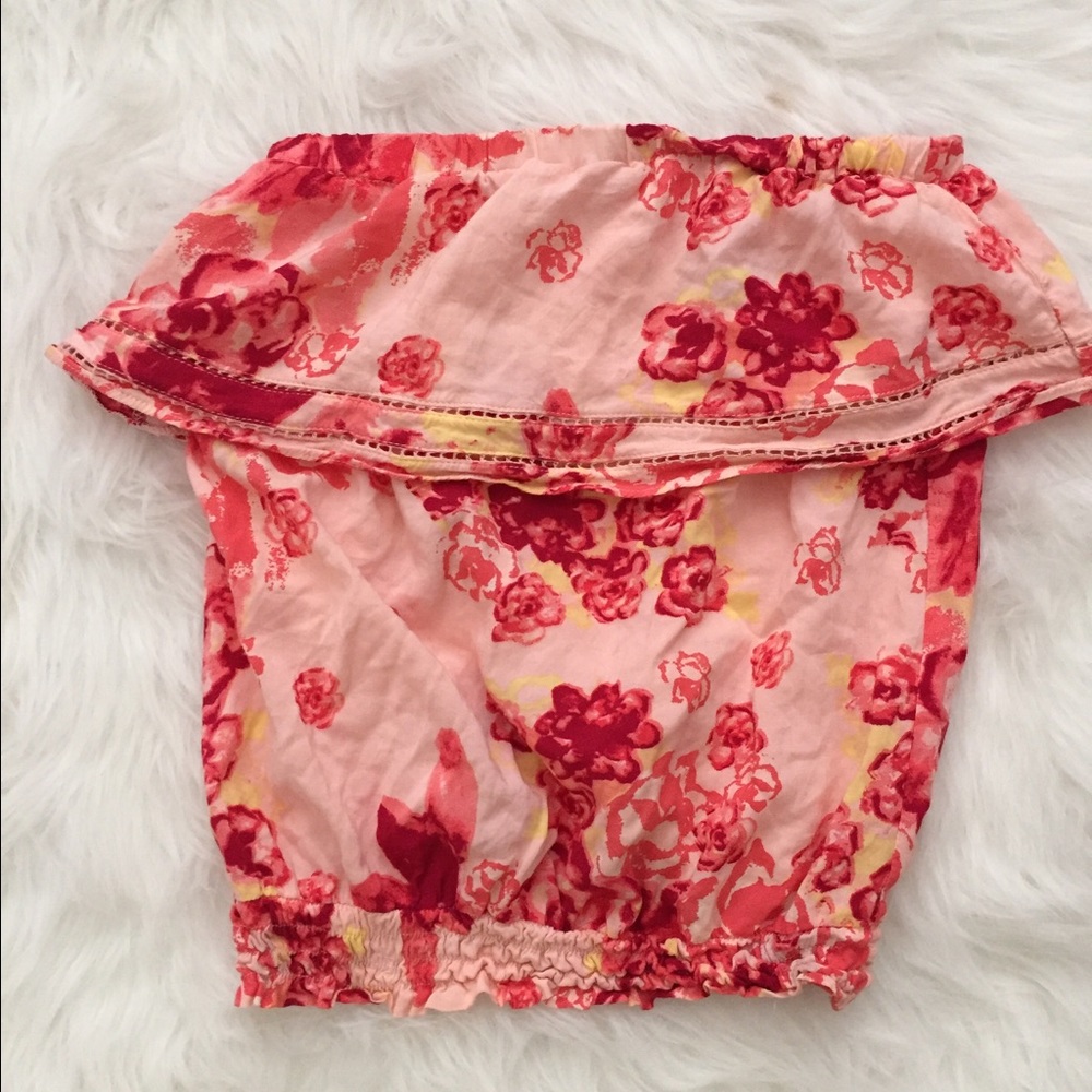 Pacsun Tube Top Floral