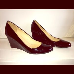JCrew Martina Patent Wedges
