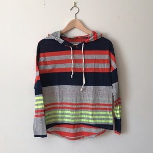 Striped Thin Hoodie