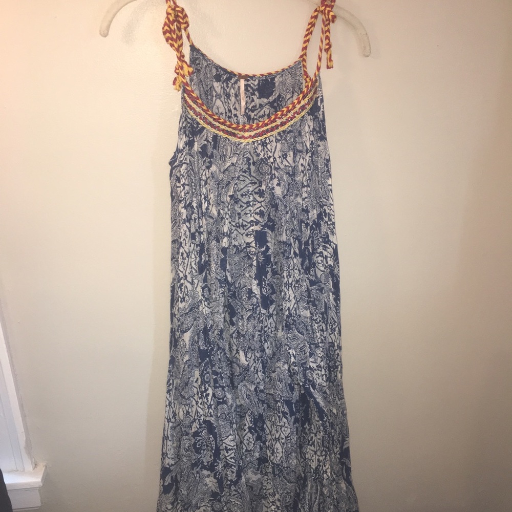 Patterned Free People Maxi Dress