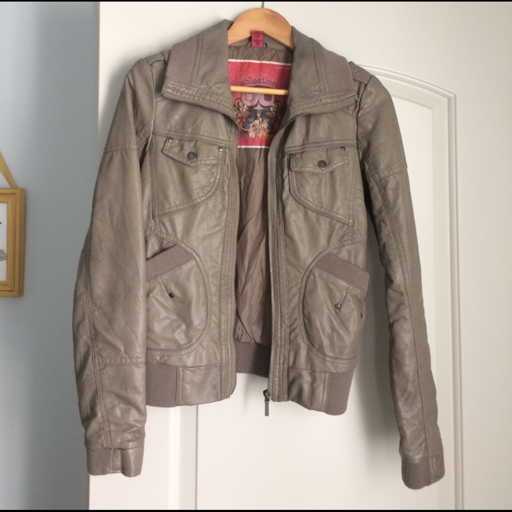 Collection B by Bernardo Faux leather jacket