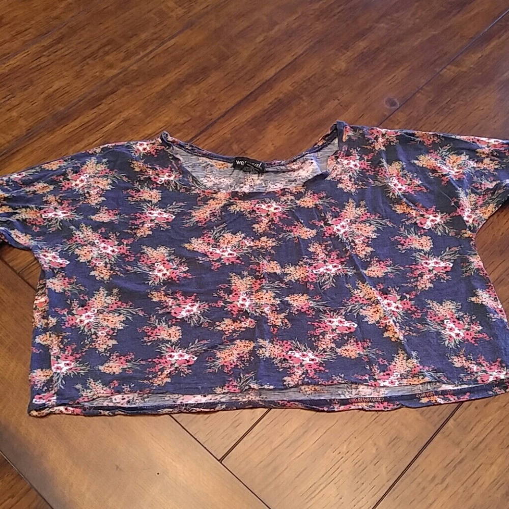 Wetseal floral CropTop