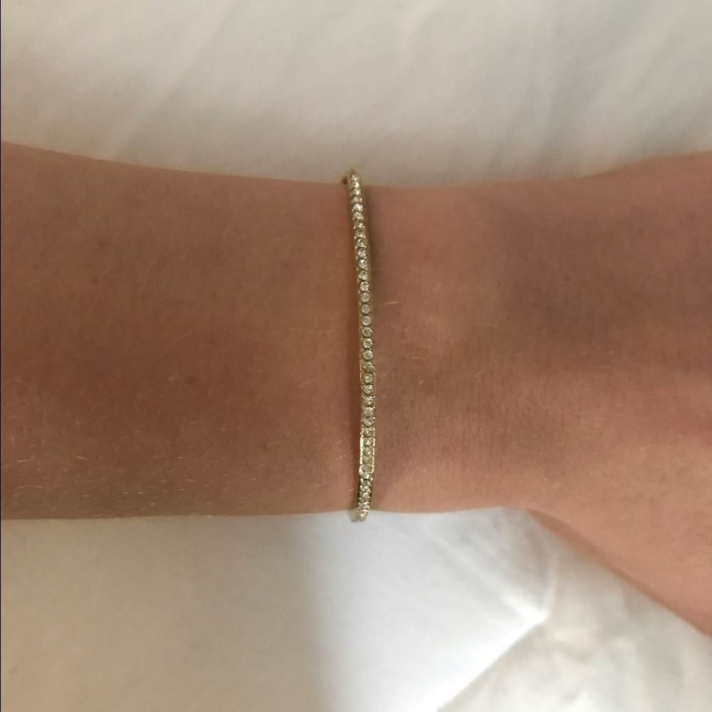 MICHAEL KORS  Pave Gold-Tone Bracelet