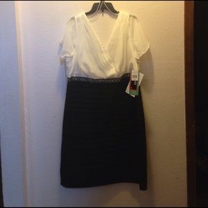 Black and White Formal Dress