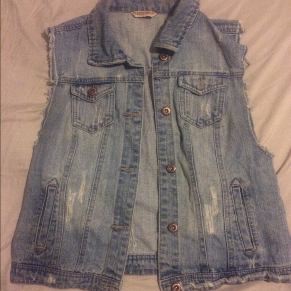 Denim vest