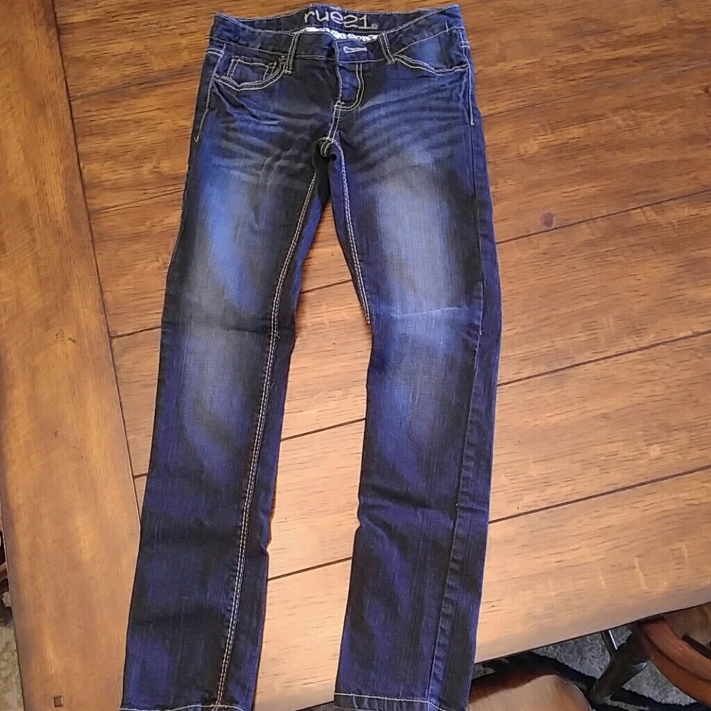 Dark wash Rue21 skinny jeans