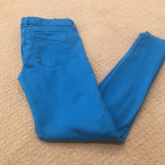 Express teal jeggings - Picture 2 of 3