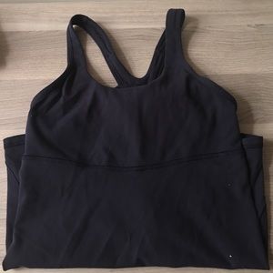lululemon Tank with built in bra mesh back