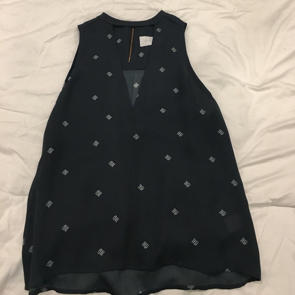 New w/o tags A.L.C. Silk deep V top size Small
