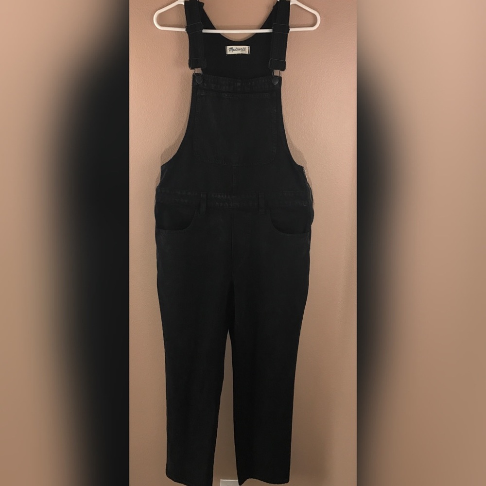 Madewell overalls black medium never worn