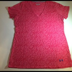Women's Under Armour Heat Gear Burnout V Neck