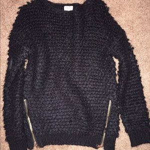 Long Sleeve fur sweater
