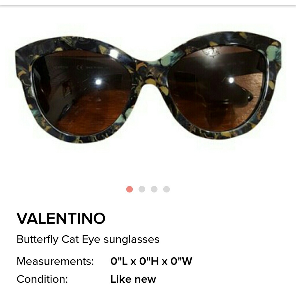 Valentino Butterfly Sunglasses