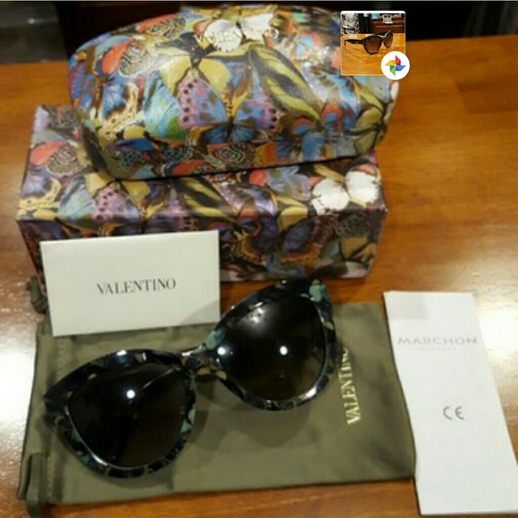 Valentino Butterfly Sunglasses - Picture 3 of 3