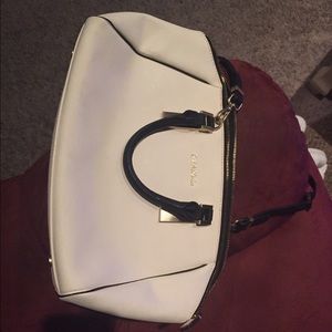 Calvin Klein white purse