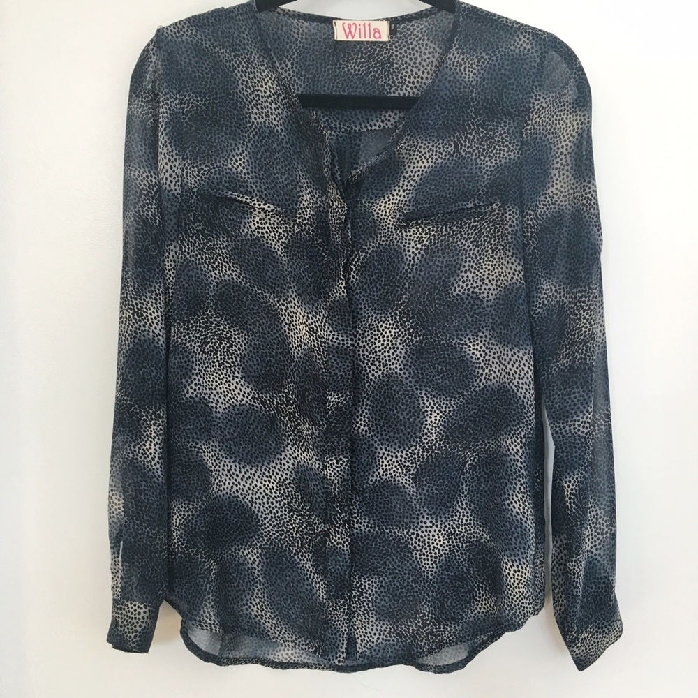 Patterned Blouse